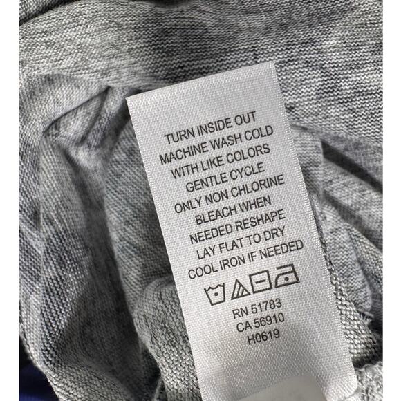 Maurices XS Black Grey Long Sleeve Tunic Top Polyester Spandex - Picture 7 of 8